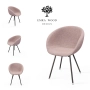 Krzesło KR-501 Ruby Kolory Tkanina Abriamo 11 Boucle Design Italia 2025-2030